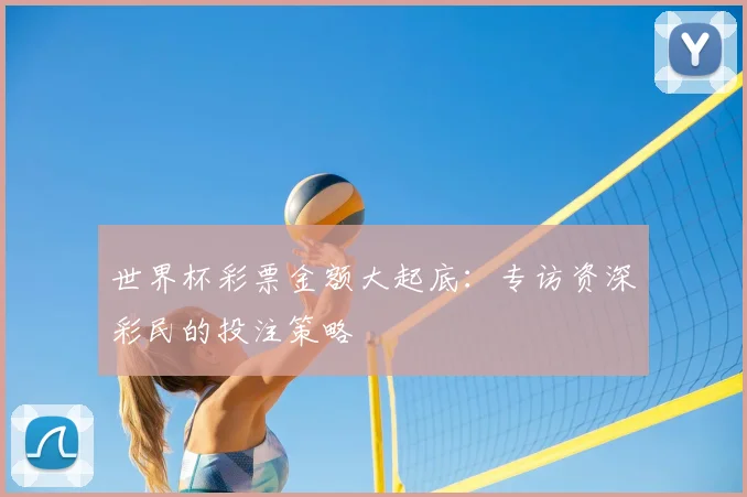 世界杯彩票金额大起底:专访资深彩民的投注策略